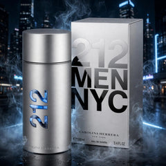 Carolina Herrera 212 Men NYC Eau de Toilette Men New 100ml -