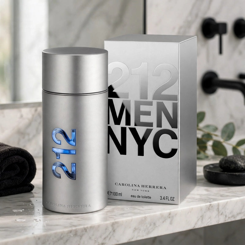 Carolina Herrera 212 Men NYC Eau de Toilette Men New 100ml -