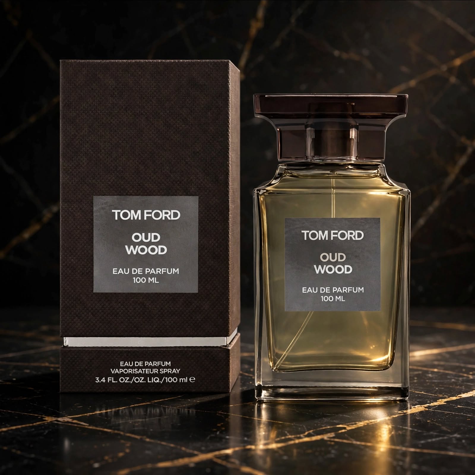 Tom Ford Oud Wood Eau de Parfum for Men & Women 3.4 oz / 100 ml Spray New Sealed