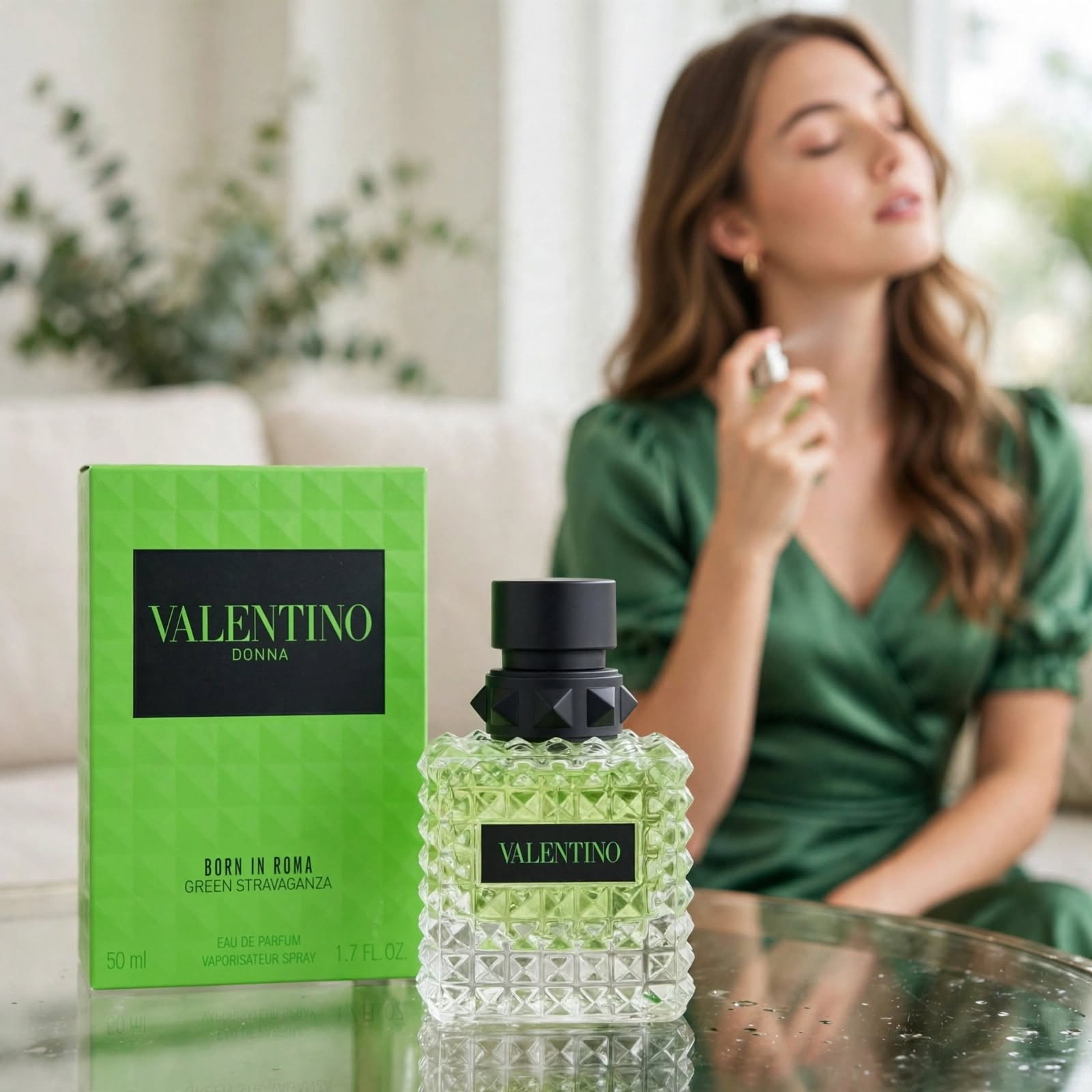 Valentino Donna Born In Roma Green Stravaganza Eau de Parfum 50ml For Women