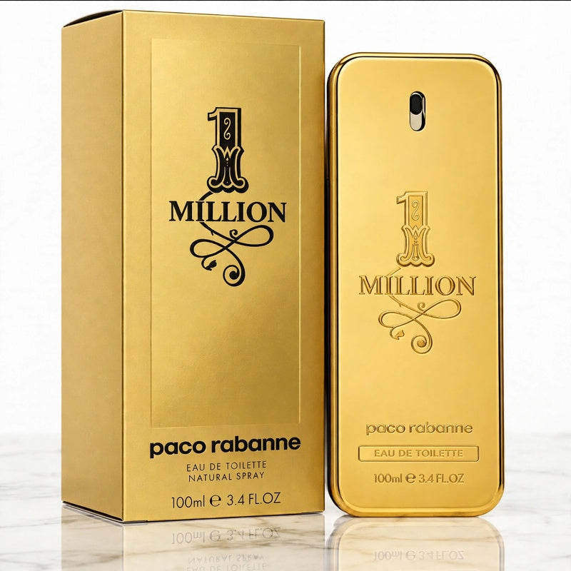 1 Million by Paco Rabanne Eau De Toilette Spray 3.4 oz (Men)