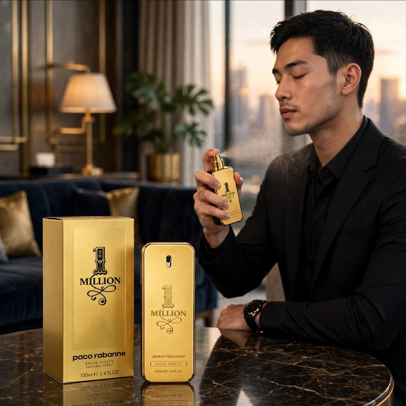 1 Million by Paco Rabanne Eau De Toilette Spray 3.4 oz (Men)