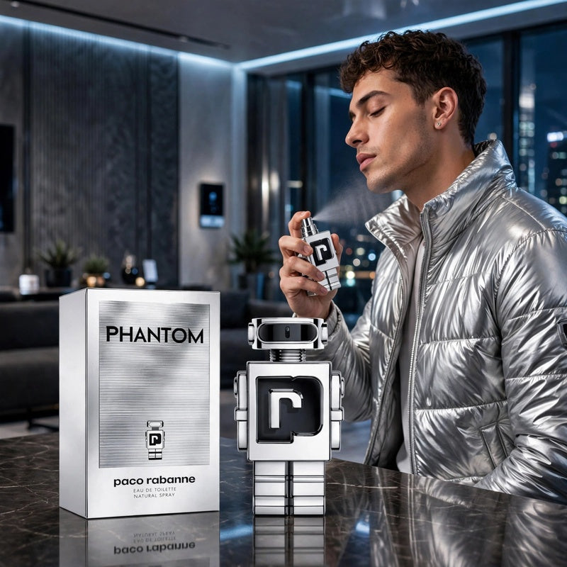 Phantom by Paco Rabanne for Men Eau de Toilette 100ml ~ Authentic