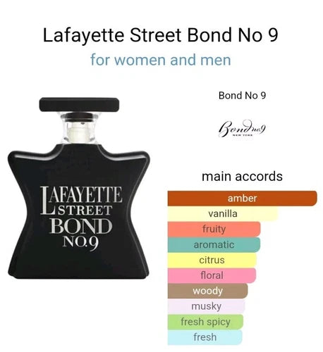 Bond No. 9 Lafayette Street EDP 3.3oz - 100mL Brand New Box 100% Authentic