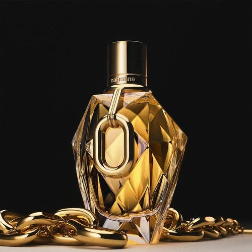 Eau de Parfum 3 Fl Oz Rabanne Million Gold for Her Refillable Long Lasting Women