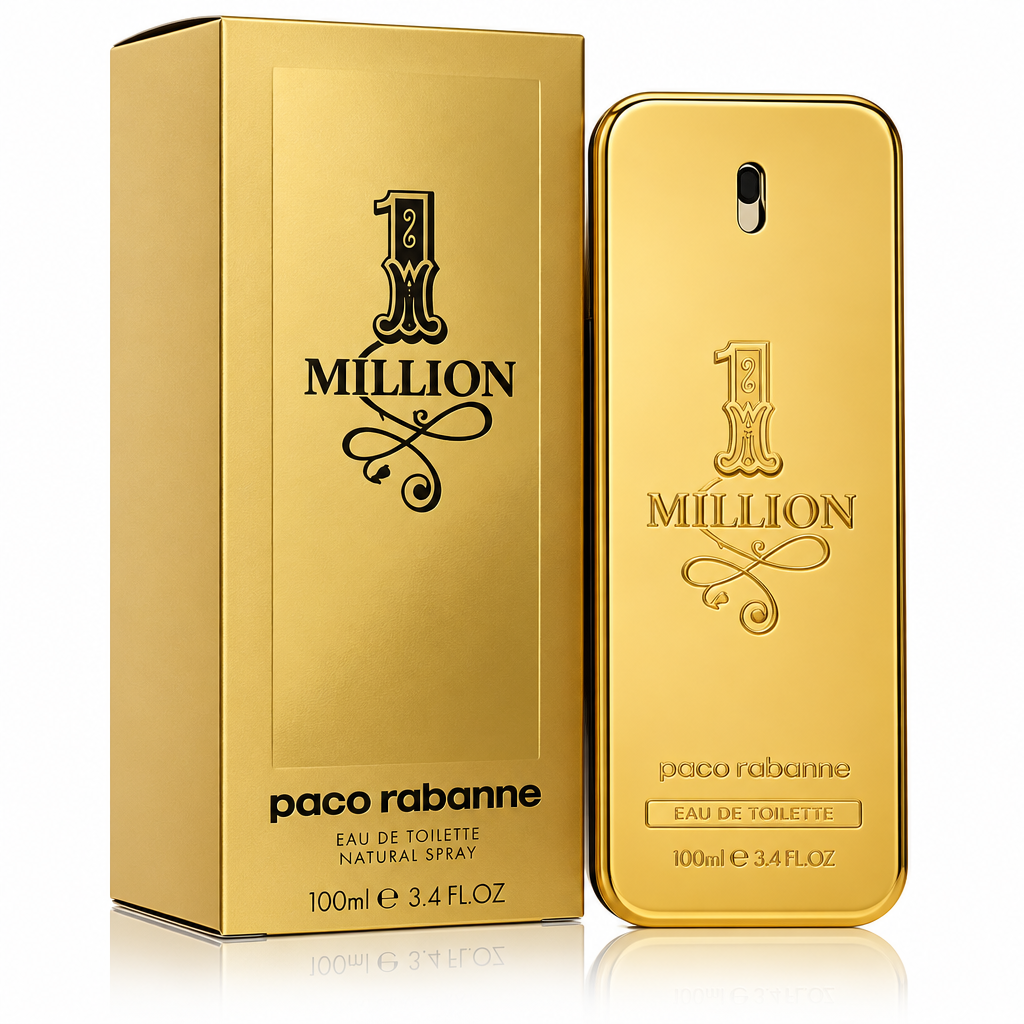 1 Million by Paco Rabanne Eau De Toilette Spray 3.4 oz (Men)
