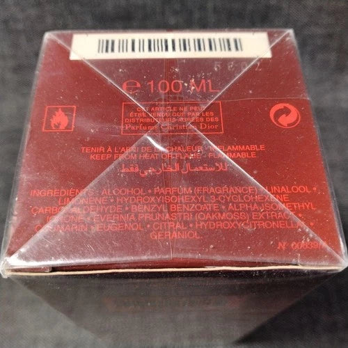 Christian Dior Fahrenheit EDT 100ml Sealed /Batch code 5002 made in 2005 (maybe)