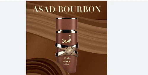 Lattafa Asad Bourbon EDP 3.4 oz / 100 ml Spray For Unisex