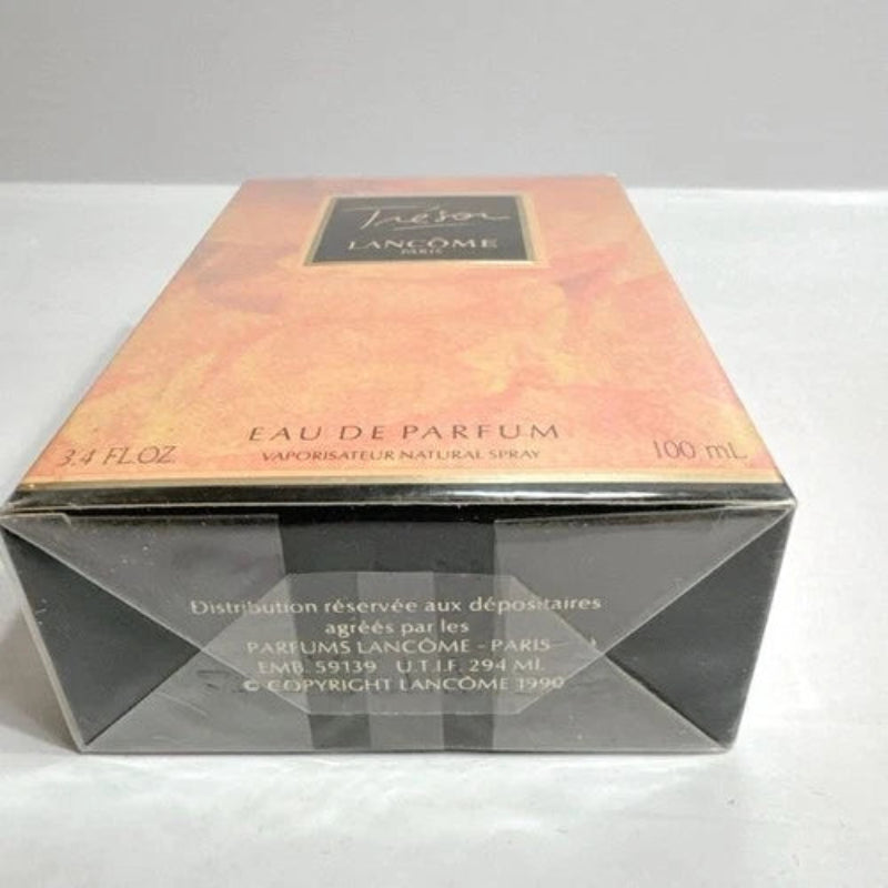 Lancome Tresor Eau de Parfum 100mL 3.4 fl oz Spray Perfume Fragrance with Box