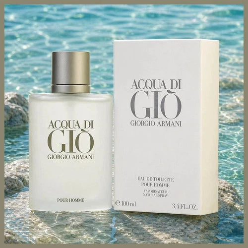 Acqua Di Gio Giorgio Armani EDT 3.4 oz 100ml Cologne for Men Spray