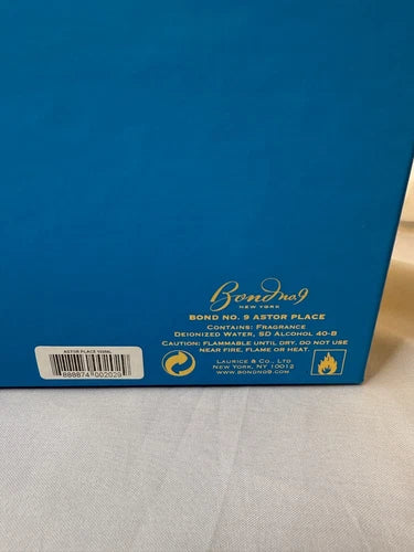 Bond No 9 Astor Place EDP Spray 100ml (new with box)