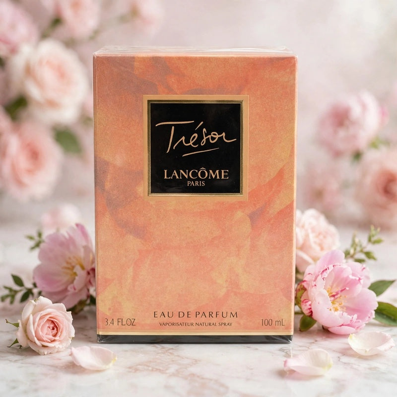 Lancome Tresor Eau de Parfum 100mL 3.4 fl oz Spray Perfume Fragrance with Box.