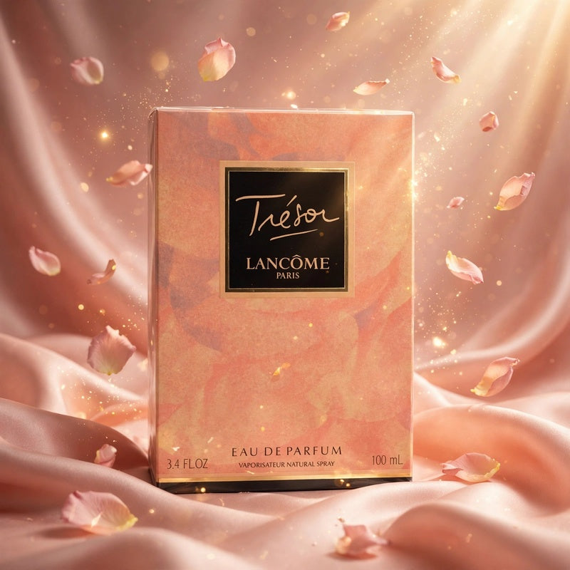 Lancome Tresor Eau de Parfum 100mL 3.4 fl oz Spray Perfume Fragrance with Box.